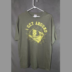 Music Shirt XL Mens t-shirt "I Get Around"